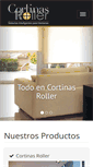 Mobile Screenshot of cortinasroller.cl