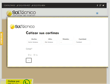 Tablet Screenshot of cortinasroller.com.ar